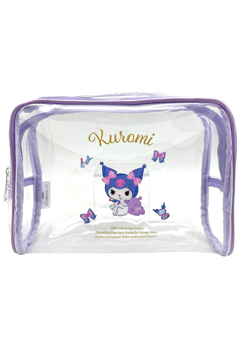 Sanrio Kuromi Vinyl Cosmetic Bag