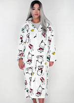 Sanrio Pochacco Popcorn Plush Blanket Hoodie