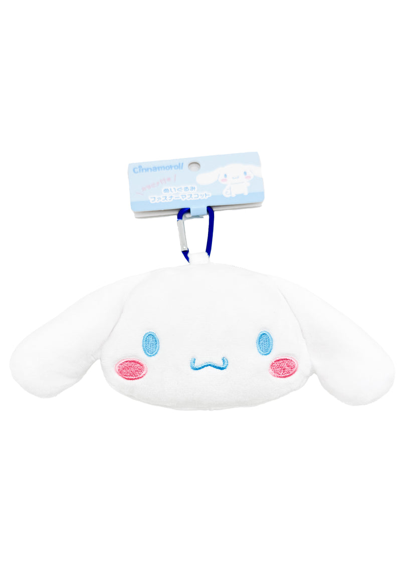 Sanrio Cinnamoroll Big Face Plush Mascot Carabiner