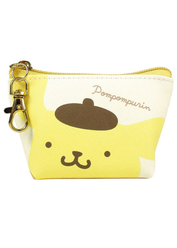 Sanrio Pompompurin Big Face Mini Coin Pouch