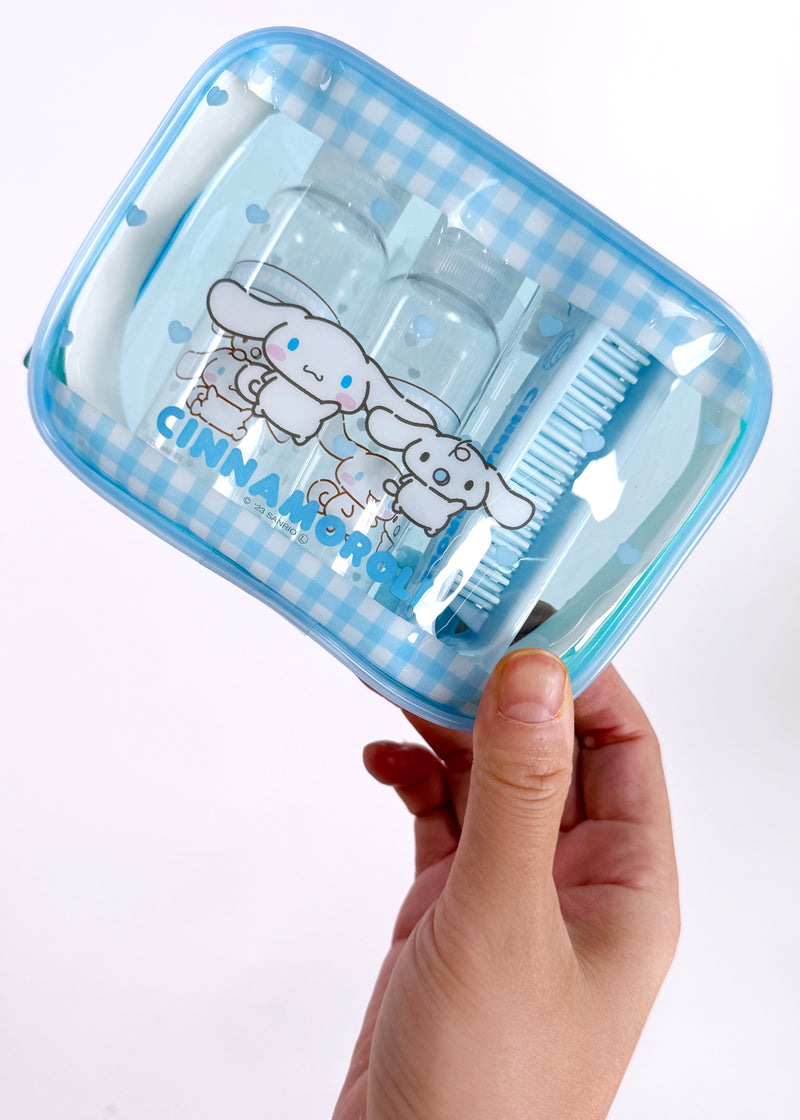 Sanrio X Skater Cinnamoroll Travel Set -5PC