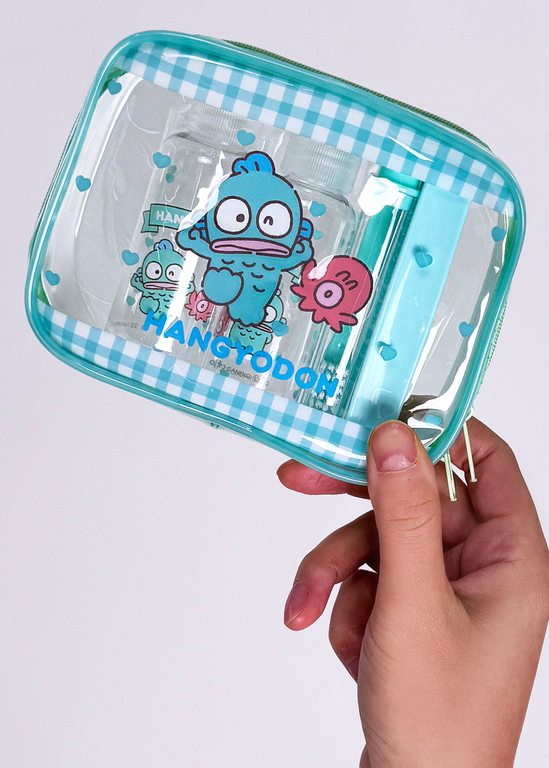 Sanrio X Skater Hangyodon Travel Set -5PC