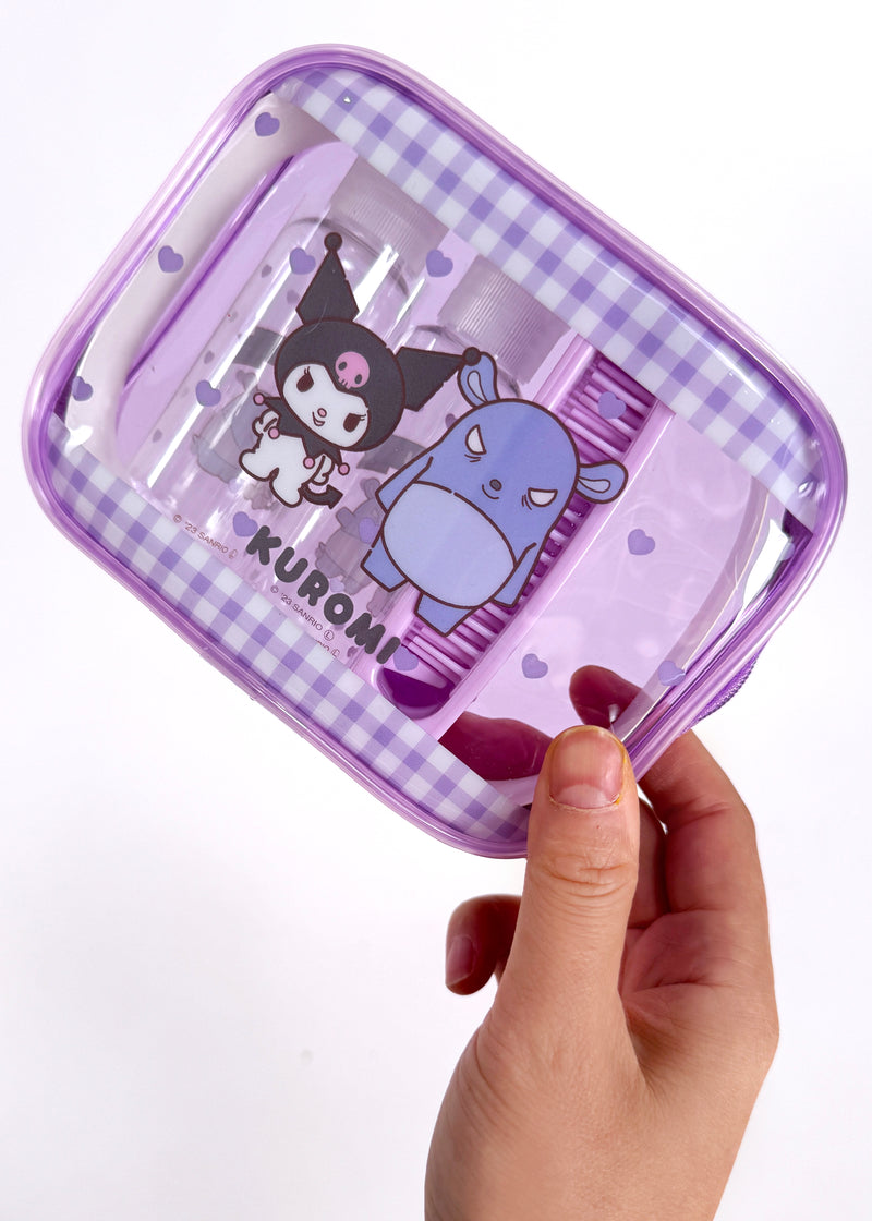 Sanrio X Skater Kuromi Travel Set -5PC