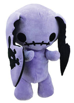 Naughty Bunny Purple Plush Backpack