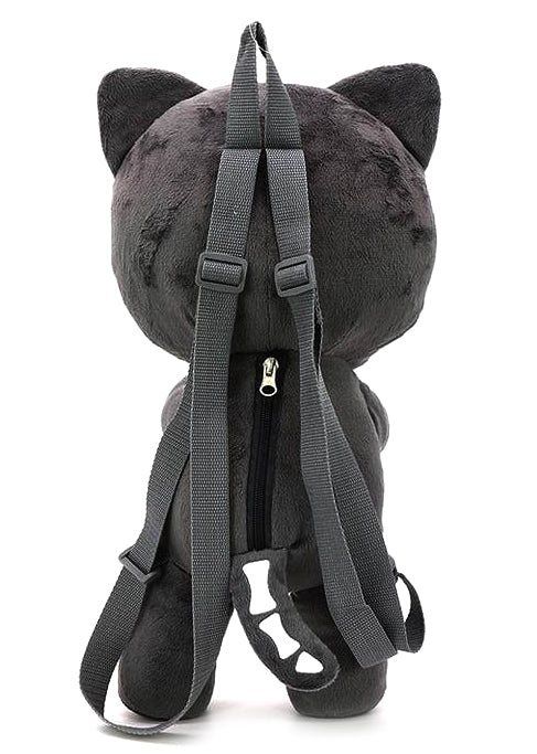 Skeleton Kitty Plush Backpack