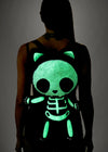 Skeleton Kitty Plush Backpack