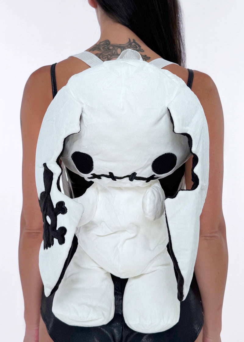 Naughty Bunny Glow in the Dark Plush Backpack