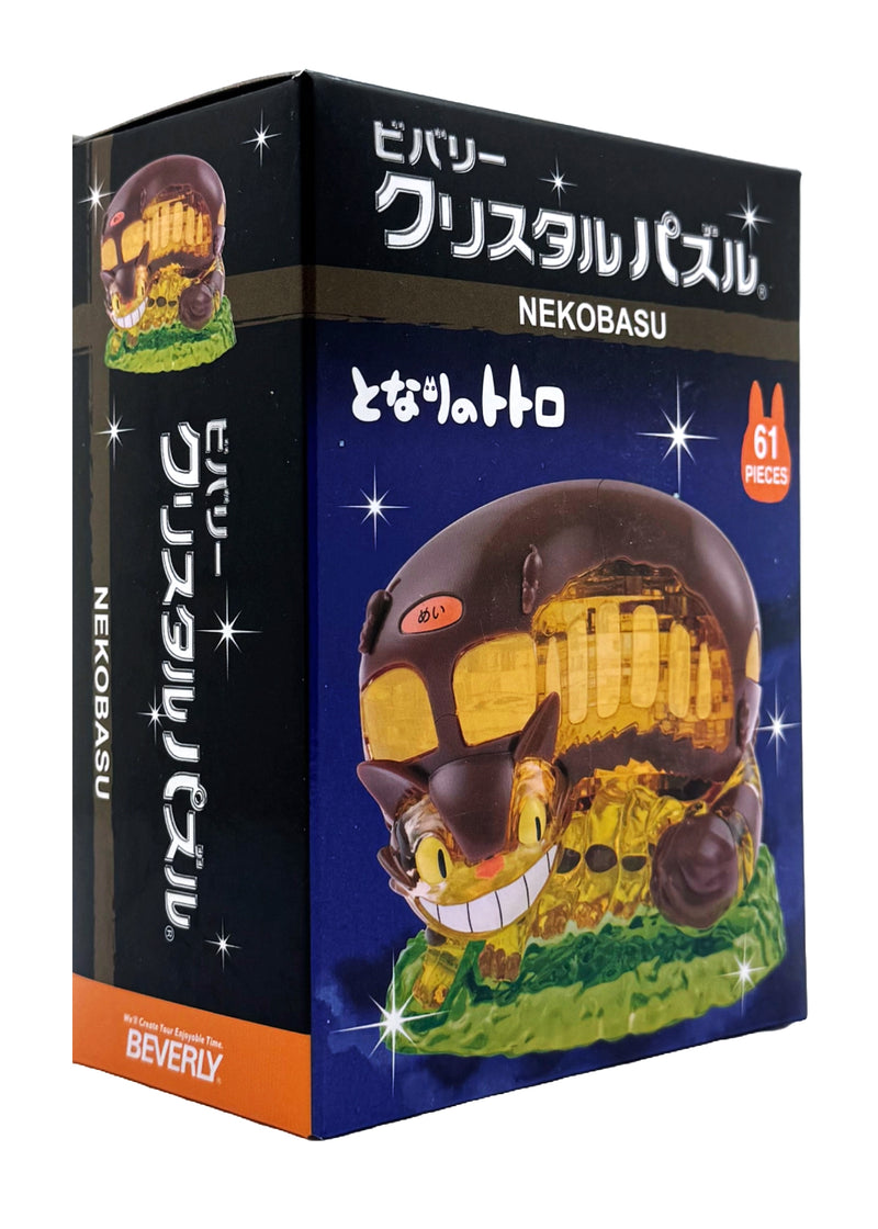 Studio Ghibli Totoro Cat Bus 3D Crystal Puzzle Figurine