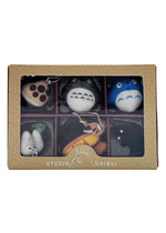 Studio Ghibli Totoro Characters Plush Mascot Keychain 6PC Set