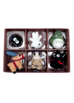 Studio Ghibli Classic Characters Plush Mascot Keychain 6PC Set