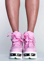 GUAVA 02 Momo Love Pink Platform Sneakers