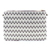 Zoey Geometric Clutch Crossbody Purse in White