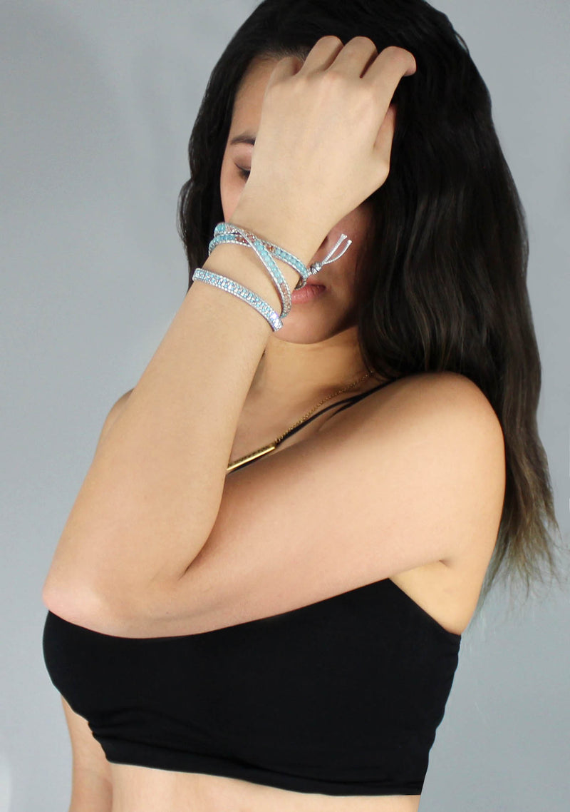 7 LUXE X Katie Soleil Grace Triple Wrap Beaded Bracelet