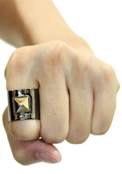 8 Other Reasons Anarchy Rings in Gold/Gunmetal