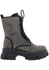 Black Ice Platform Boots