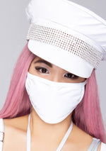 Blanco Vinyl Dust Mask