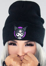 Sanrio Kuromi Embroidered Beanie