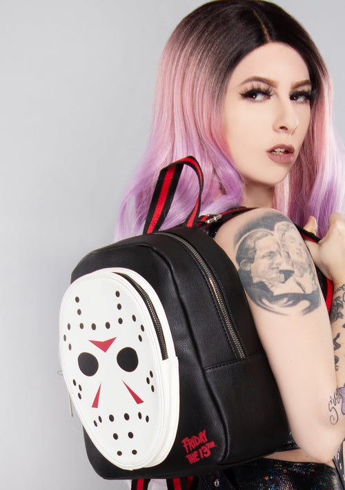 Friday The 13th Jason Glow in the Dark Mini Backpack