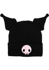 Sanrio Kuromi 3D Plush Beanie