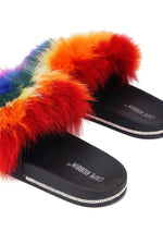 Fever Dream Faux Fur Sandals