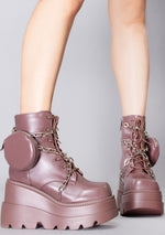 Melting Point Platform Boots