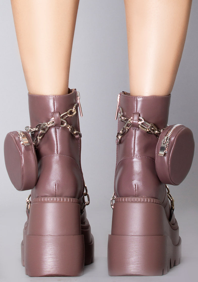 Melting Point Platform Boots