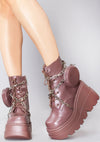 Melting Point Platform Boots