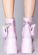 Soft Kink Platform Boots