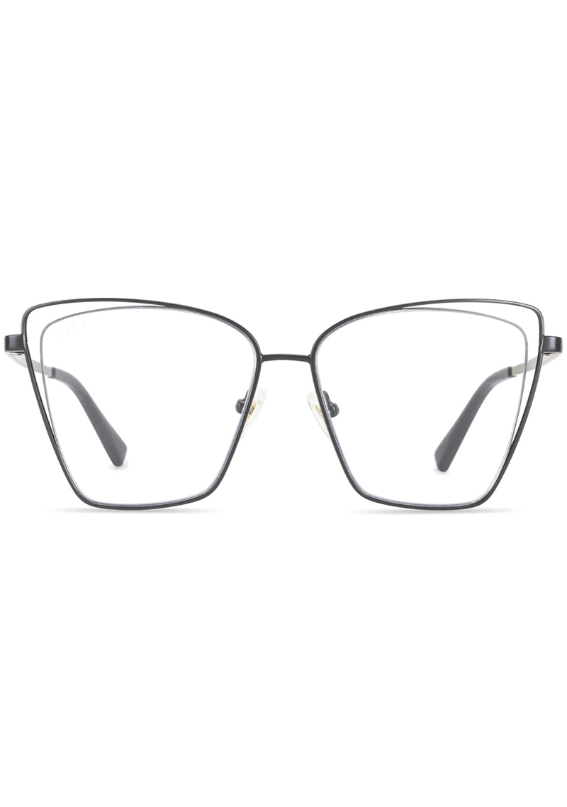 Becky III Blue Light Glasses in Matte Black