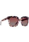 Carson Polarized Sunglasses in Himalayan Tortoise/Rose Gradient