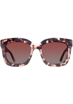 Carson Polarized Sunglasses in Himalayan Tortoise/Rose Gradient