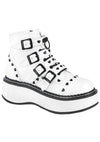 EMILY 315 Pure Love White Platform Boots