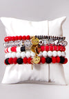 Queen of Hearts Bracelet Stack