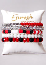 Queen of Hearts Bracelet Stack