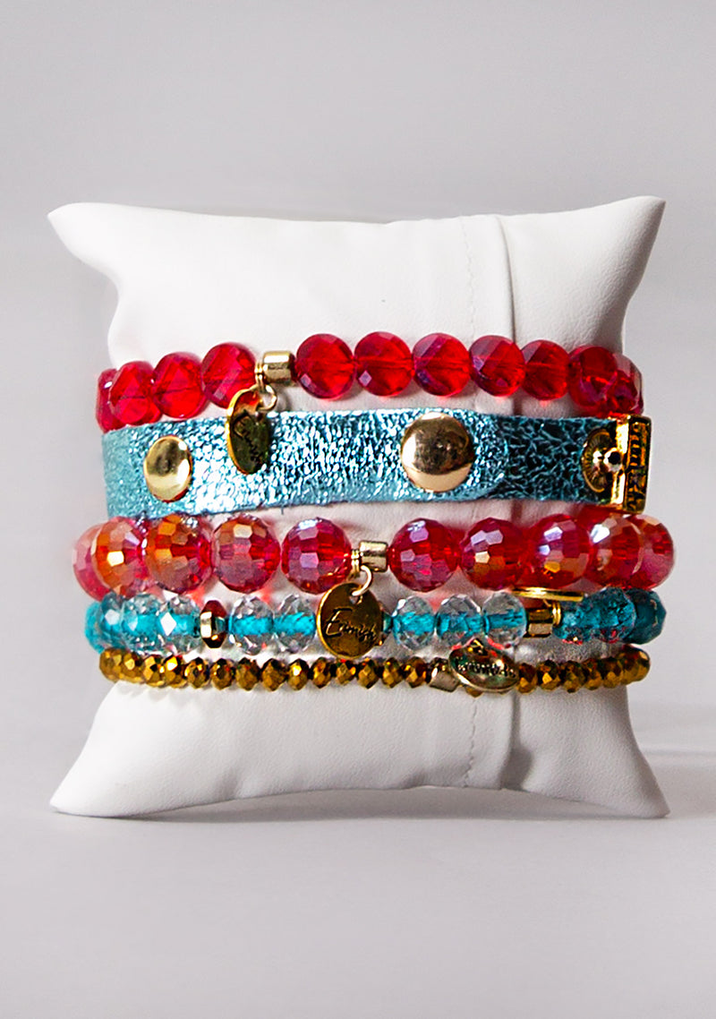 Sugar and Spice Bracelet Stack