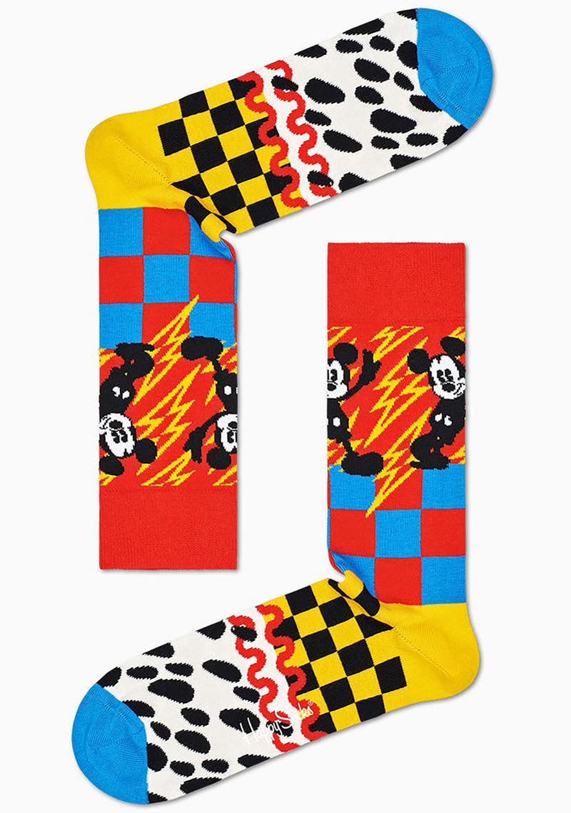 X Disney Mickey and Minnie 6PK Sock Gift Set