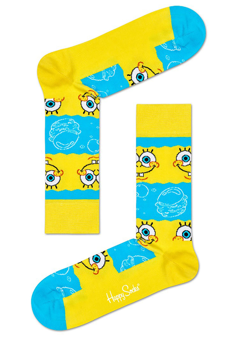 X Spongebob 6PK Socks Gift Set