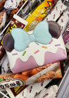 X LASR Exclusive Disney Frosted Minnie Ice Cream Zip Wallet