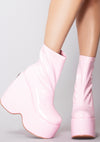 Sinfully Sweet Platform Boots