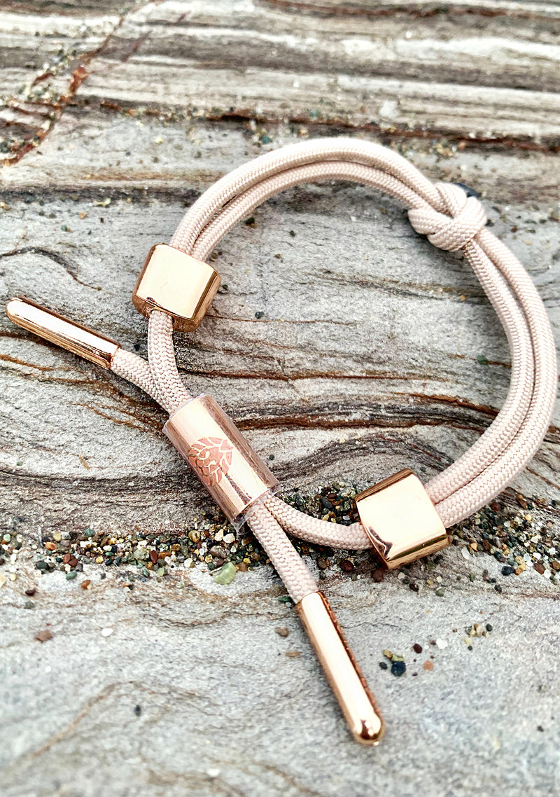 Lana II Women's Knotaclat Bracelet in Nude/Rose Gold