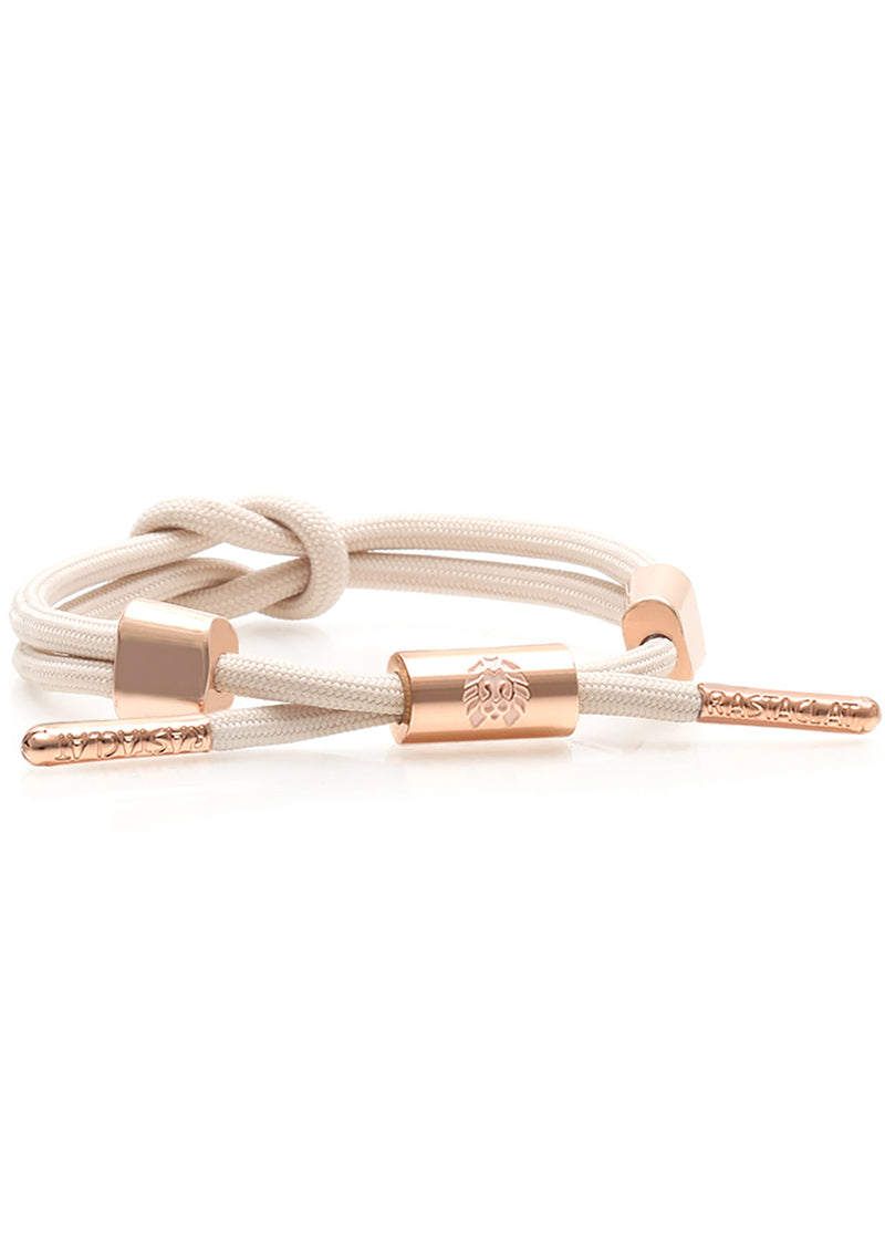 Rastaclat Lana II Women's Knotaclat Bracelet in Nude/Rose Gold