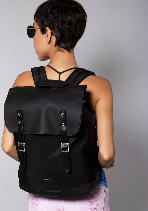 SOHO Blackout Backpack in Black