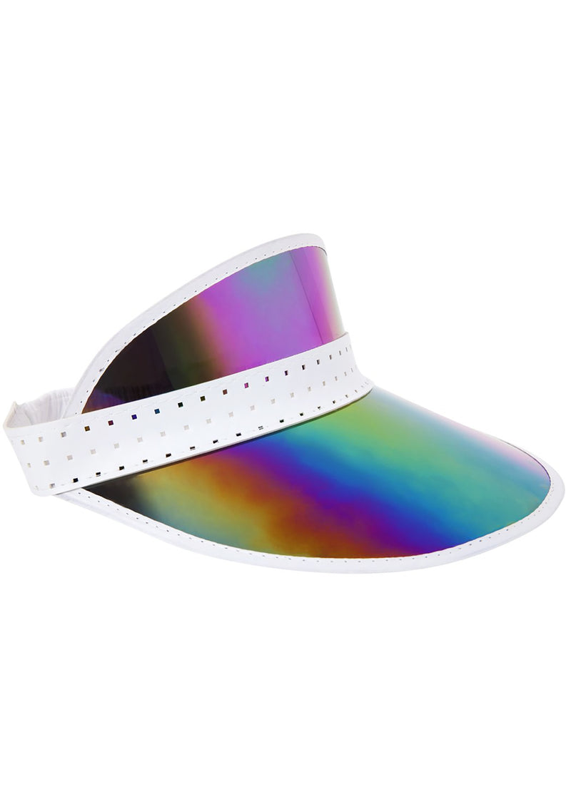 Midnight Iridescent Retro Sun Visor