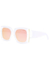 Bardot Sunglasses in Rose Gold