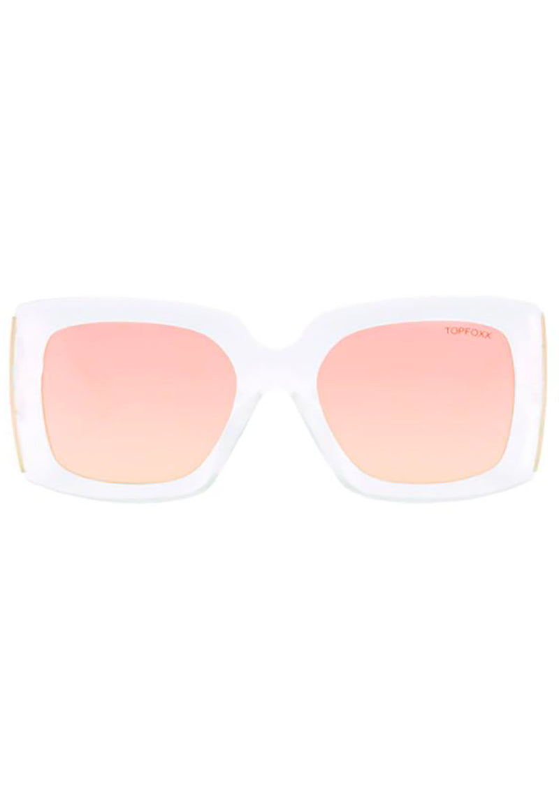 Bardot Sunglasses in Rose Gold