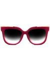 Coco Sunglasses in Red Velvet