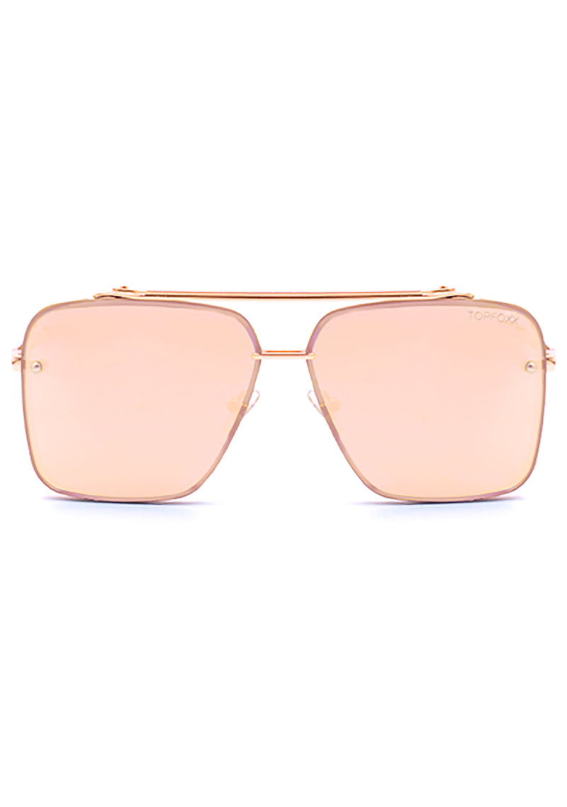 Bella Sunglasses in Rose Gold