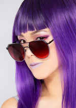 Farrah Sunglasses in Ruby