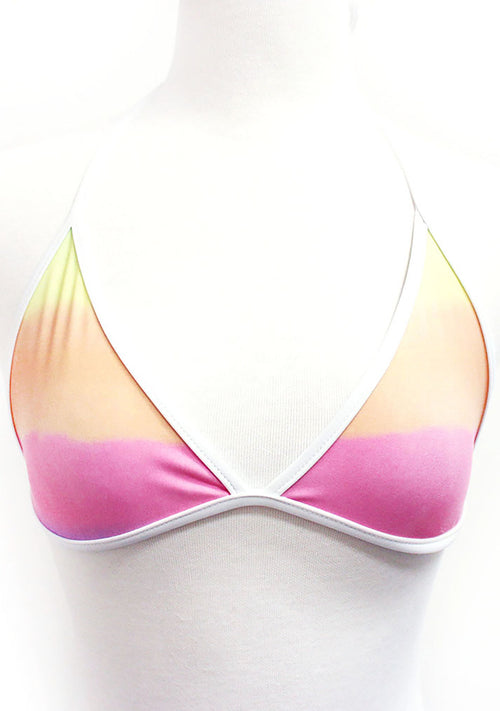 Wildfox Swim Wildfox Sunset Contrast Reversible Bikini Top