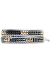 X Katie Soleil Astrid Double Wrap Beaded Bracelet